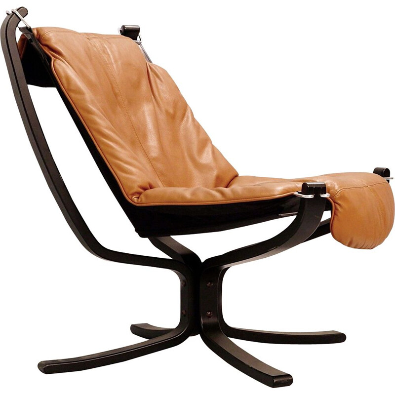 Vintage Falcon chair by Sigurd Ressell for Vatne Mobler 1960s