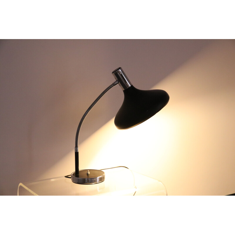 Vintage Desk or table lamp with flexible arm 1950