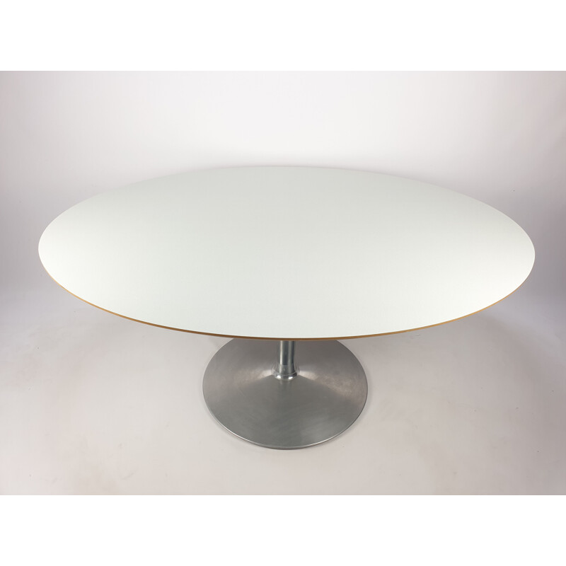 Vintage Oval Dining Table by Pierre Paulin for Artifort, 1980s