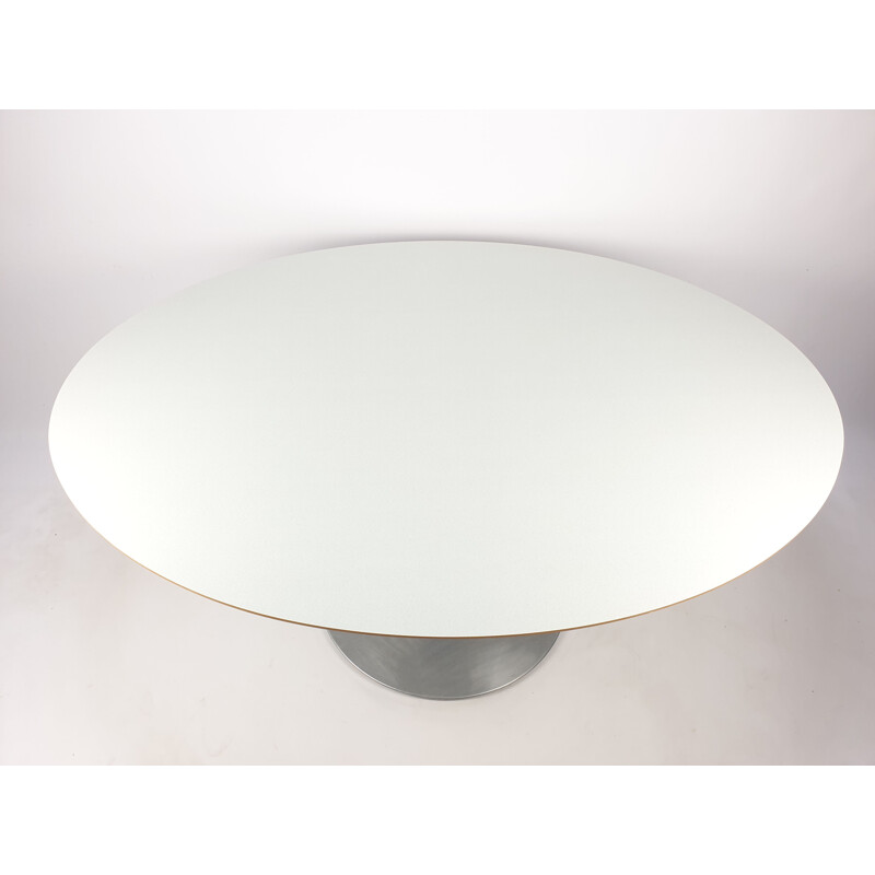 Vintage Oval Dining Table by Pierre Paulin for Artifort, 1980s