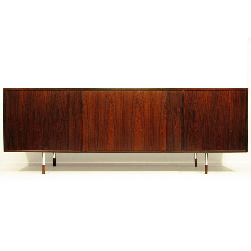 Sibast sideboard in rosewood and steel, Arne VODDER - 1960s