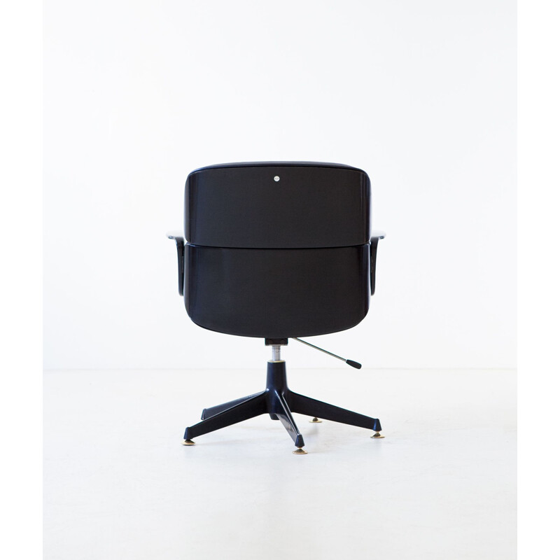 Vintage Desk Chair by Ico Parisi for MIM Roma 1960