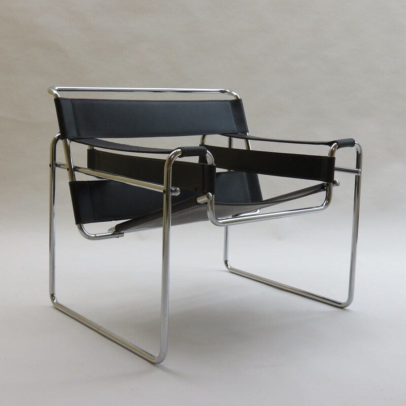 Vintage Wassily Chair By Marcel Breuer For Gavina B3 1960s
