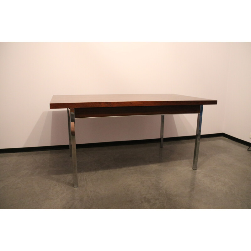 Vintage Extendable dining table in rosewood by Alfred Hendrickx - Belgium - 1950s