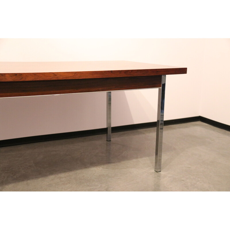 Vintage Extendable dining table in rosewood by Alfred Hendrickx - Belgium - 1950s