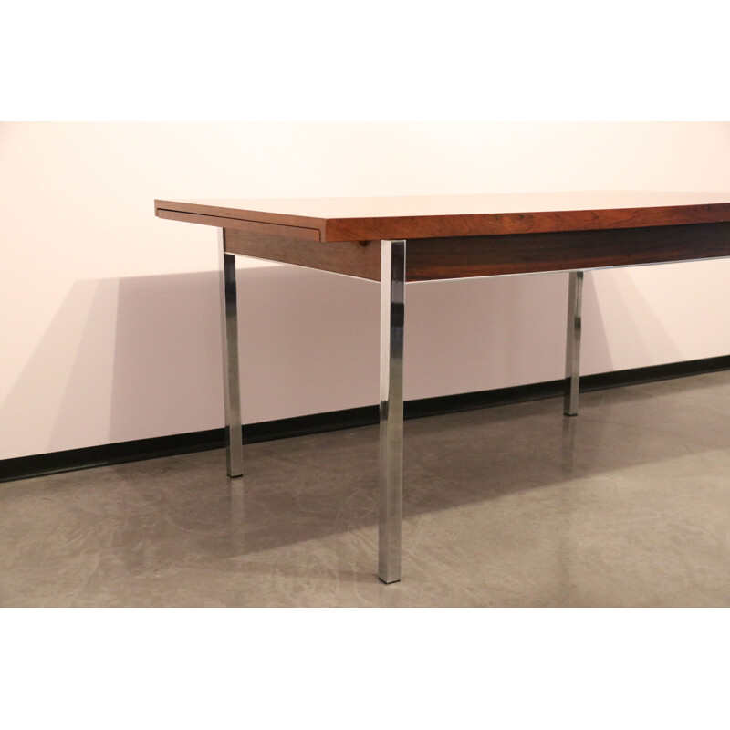 Vintage Extendable dining table in rosewood by Alfred Hendrickx - Belgium - 1950s