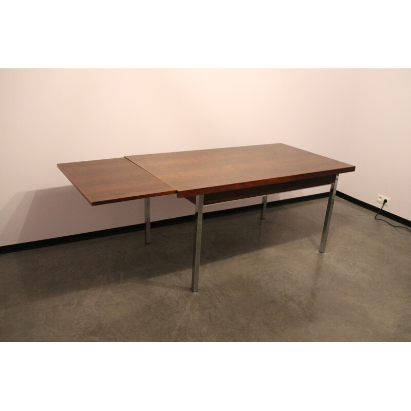 Vintage Extendable dining table in rosewood by Alfred Hendrickx - Belgium - 1950s