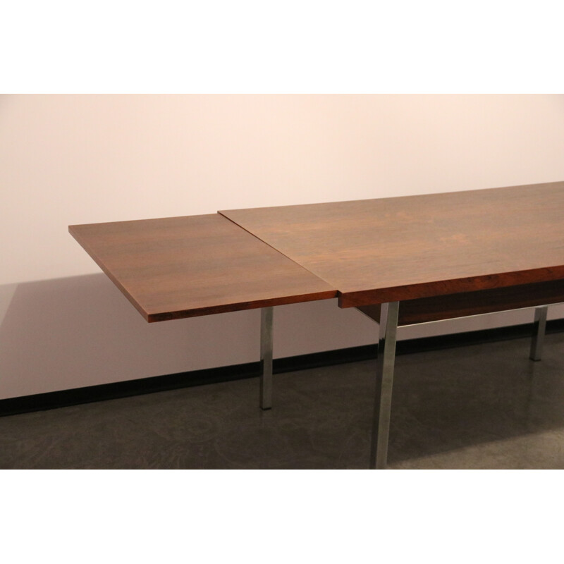 Vintage Extendable dining table in rosewood by Alfred Hendrickx - Belgium - 1950s