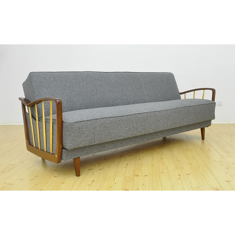 Mid-Century Folding 3 Seat Sofa, 1960s