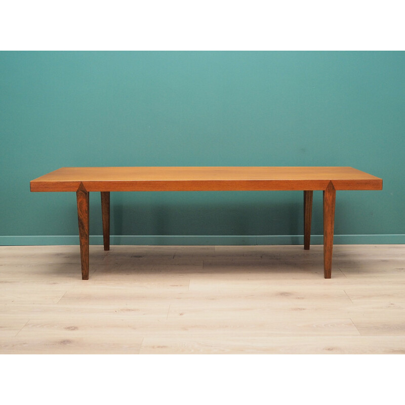Vintage teak coffee table by Severin Hansen, Denmark 1970s