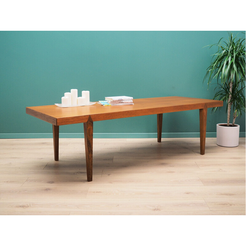 Vintage teak coffee table by Severin Hansen, Denmark 1970s