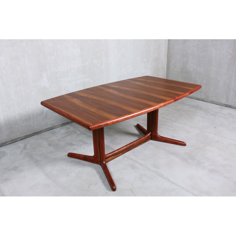 Mid-Century Rosewood Oval Table from Skovby, 1960s