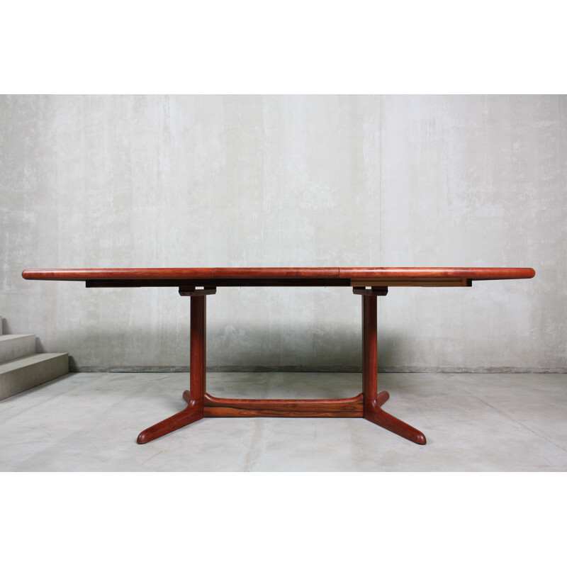 Mid-Century Rosewood Oval Table from Skovby, 1960s