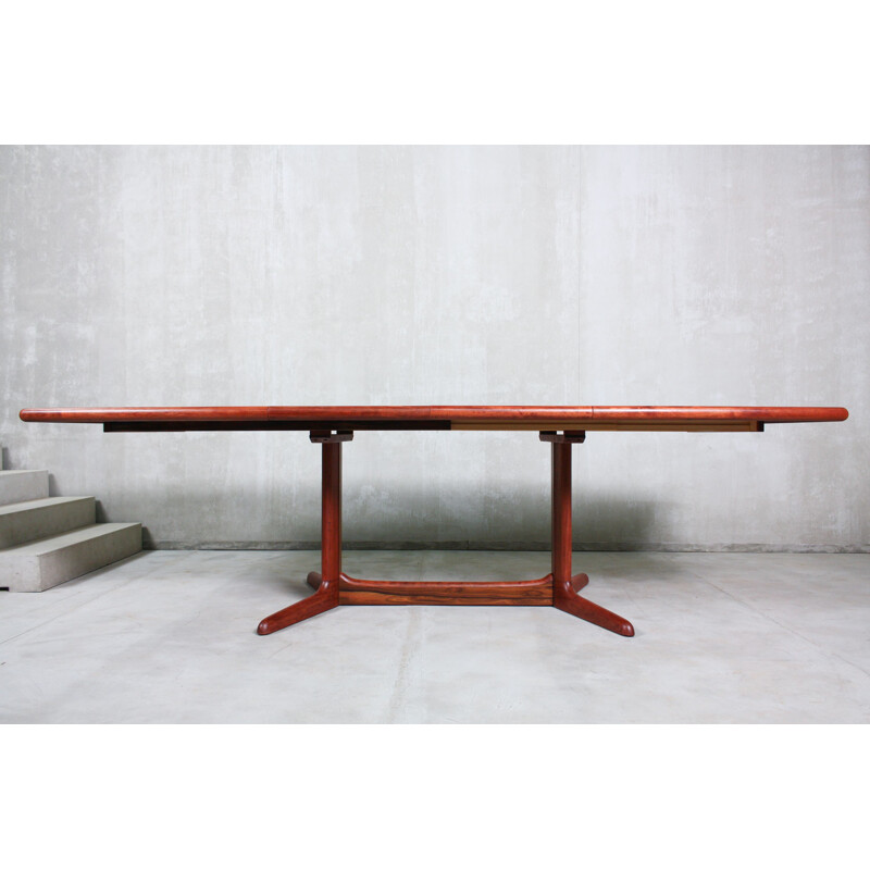 Vintage ovaler Tisch aus Palisanderholz von Skovby, 1960