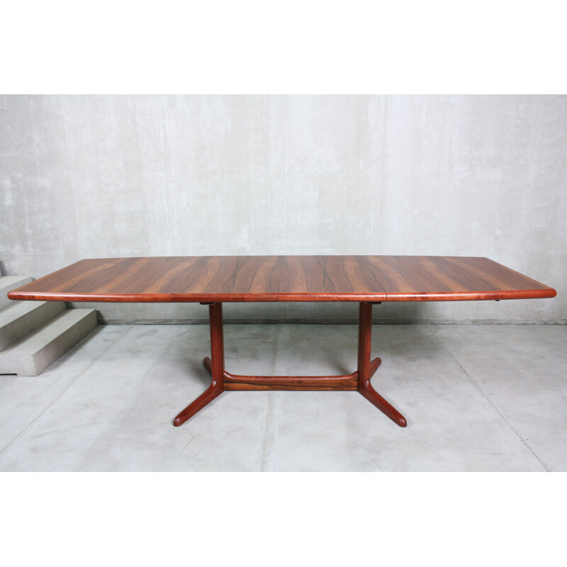 Mid-Century Rosewood Oval Table from Skovby, 1960s