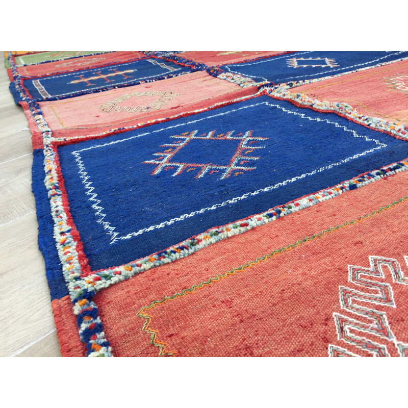Vintage carpet kilim Berber 1970