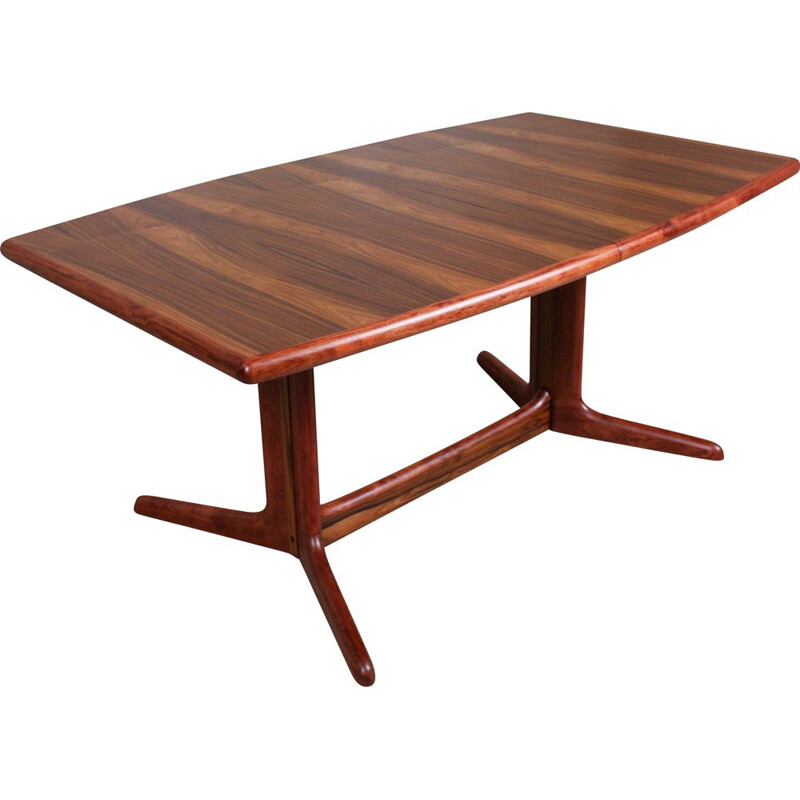 Mid-Century Rosewood Oval Table from Skovby, 1960s