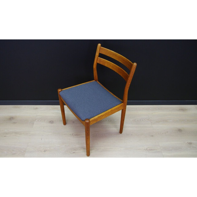 Set of 6 Vintage Poul M. Volther Chairs Teak 1960s