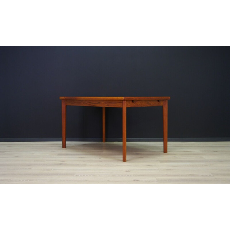 Table vintage Teck Grete Jalk Danois 1960