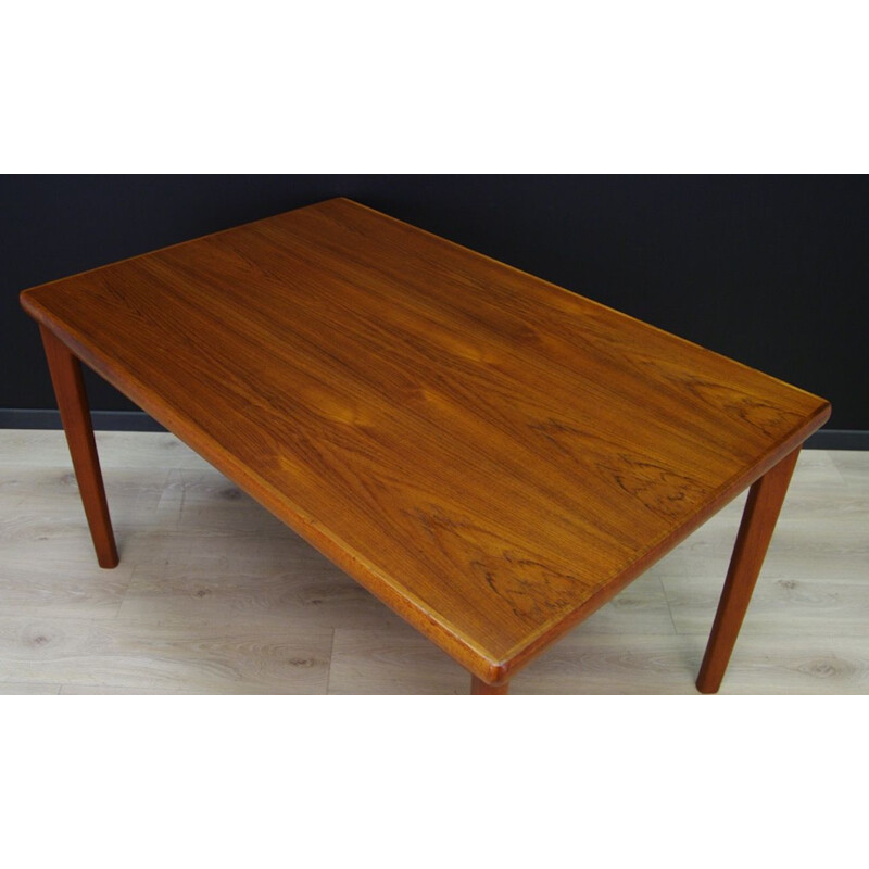 Table vintage Teck Grete Jalk Danois 1960