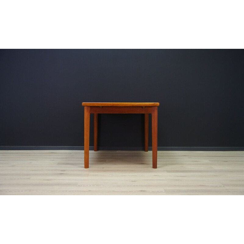 Table vintage Teck Grete Jalk Danois 1960