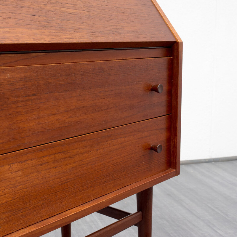 Secretary teak vintage - 1960s