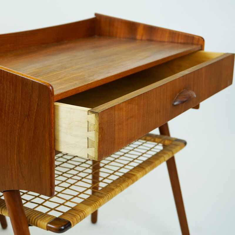 Pair of vintage Teak Side Tables Danish 1960s