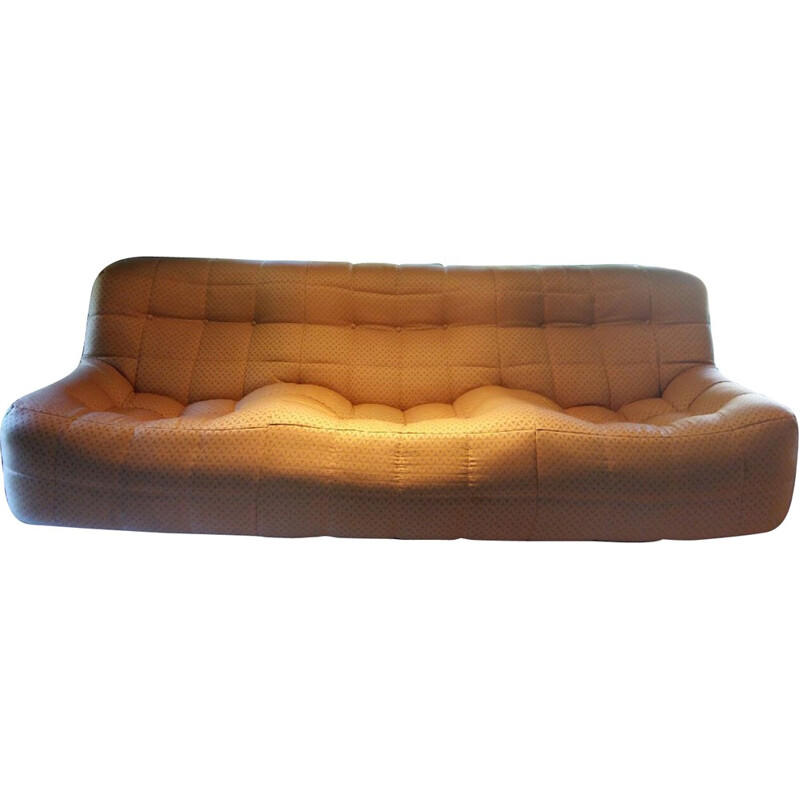 "Kashima" 3 seater-sofa by Michel DUCAROY - 1978