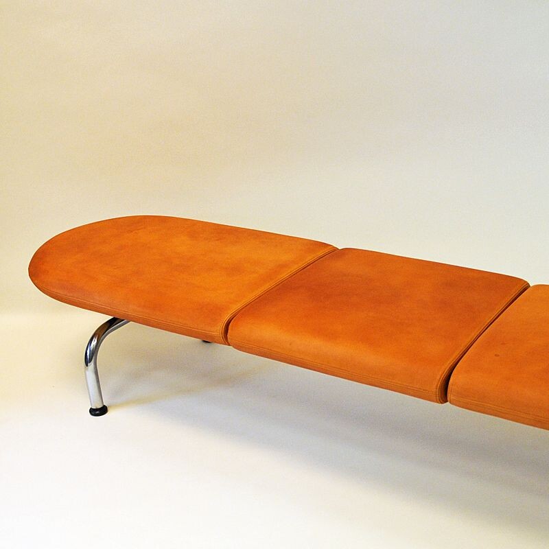 Vintage Cobra Sofa Bench by Erik Jørgensen Møbelfabrik, Denmark 1980s