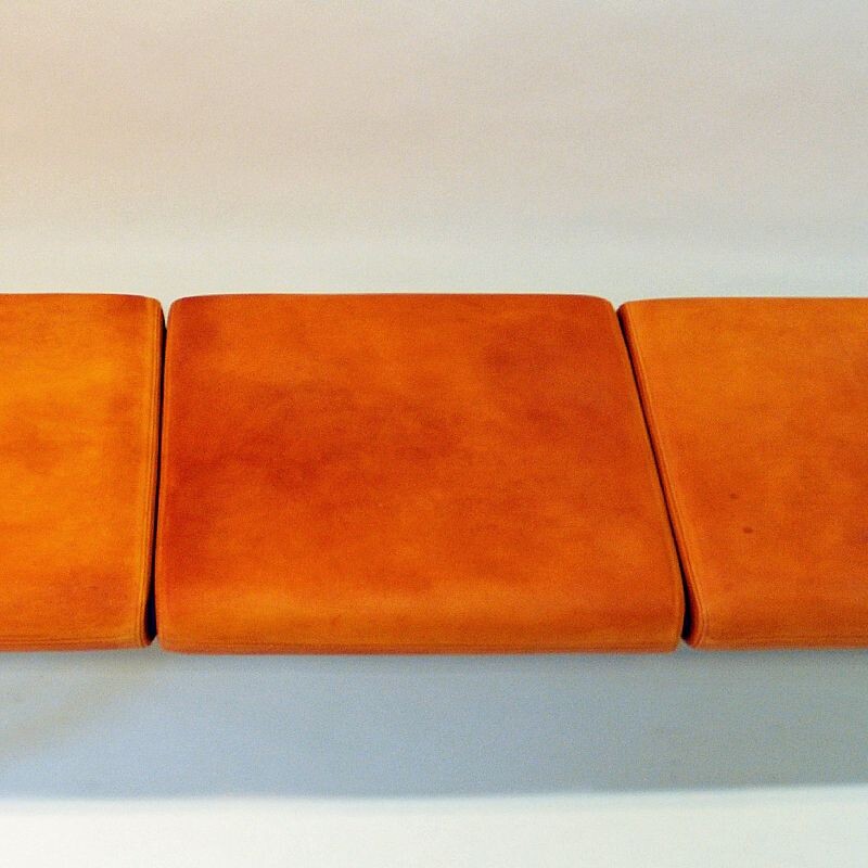 Vintage Cobra Sofa Bench by Erik Jørgensen Møbelfabrik, Denmark 1980s