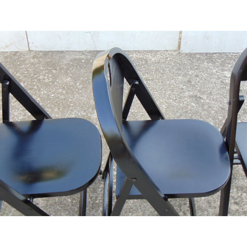 4 Vintage chair Tric di Achille Castiglioni