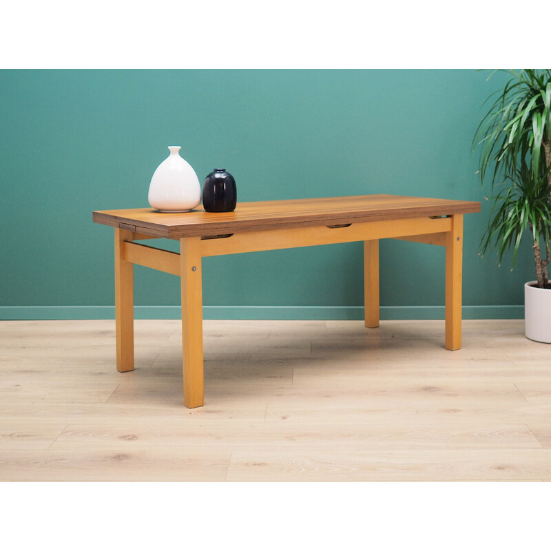 Vintage Table beech, Polish OFM 1980s