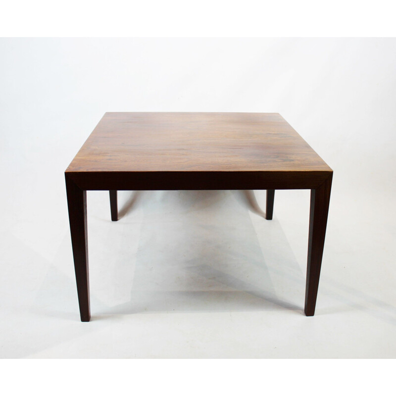 Mesa de café Vintage Rosewood de Severin Hansen para Haslev, 1960