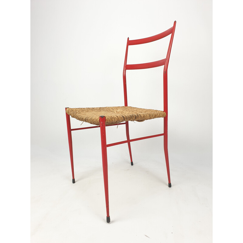 Chaise vintage Superleggera de Gio Ponti 1969