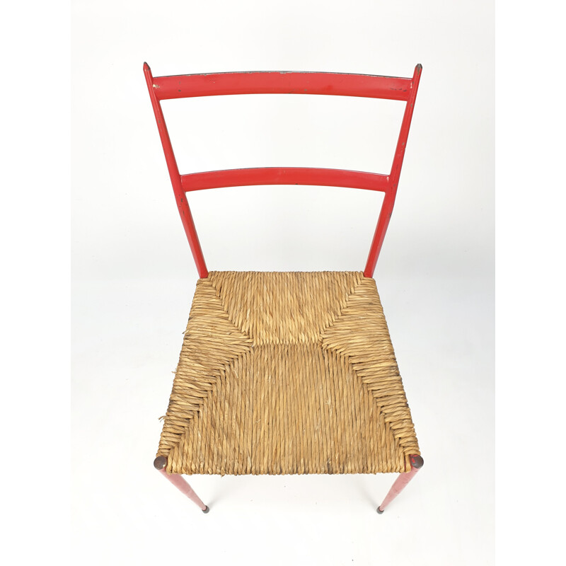 Vintage Superleggera Chair by Gio Ponti 1969