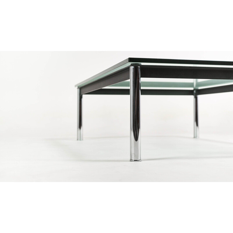 Vintage coffee table Le Corbusier,LC10-P for Cassina 1970