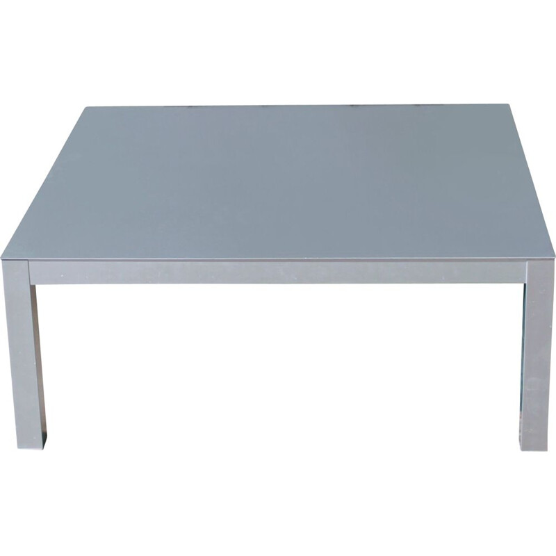 Table basse vintage en aluminium par MDF, Italie