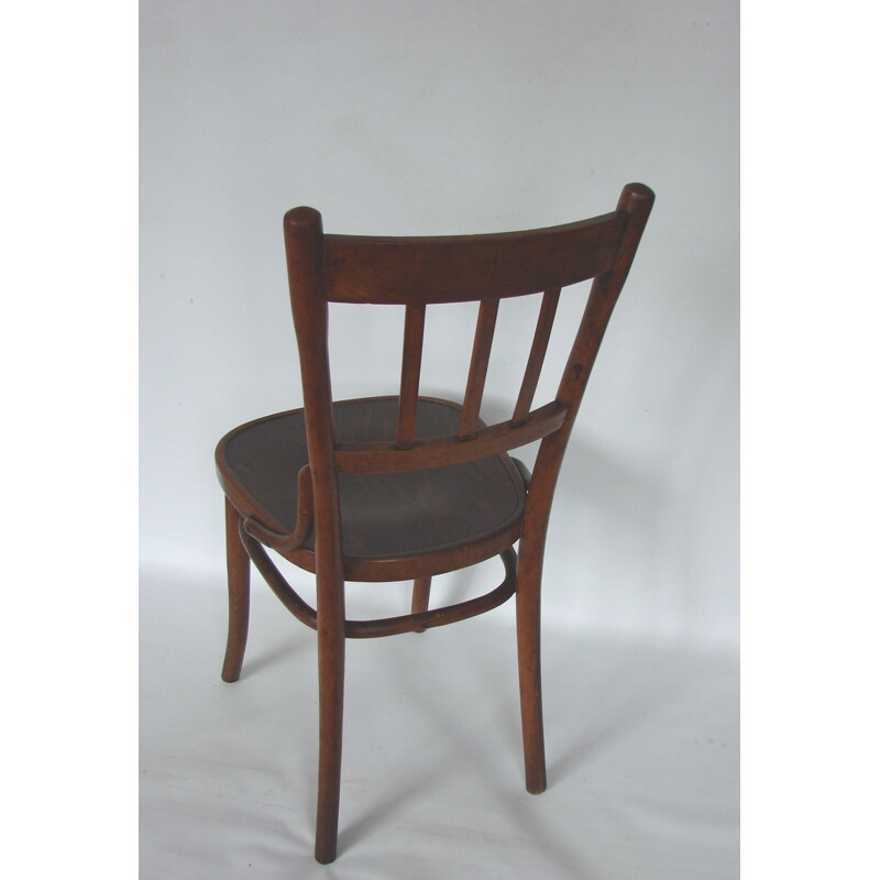 Vintage beukenhouten stoel van Thonet 1920