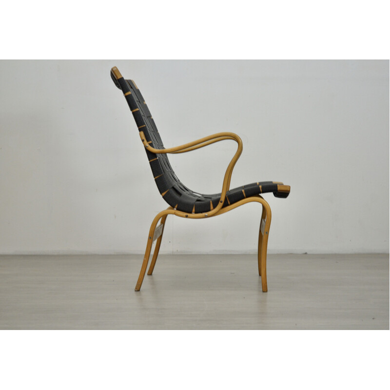 Vintage Eva Chair by Bruno Mathsson, 1950s 