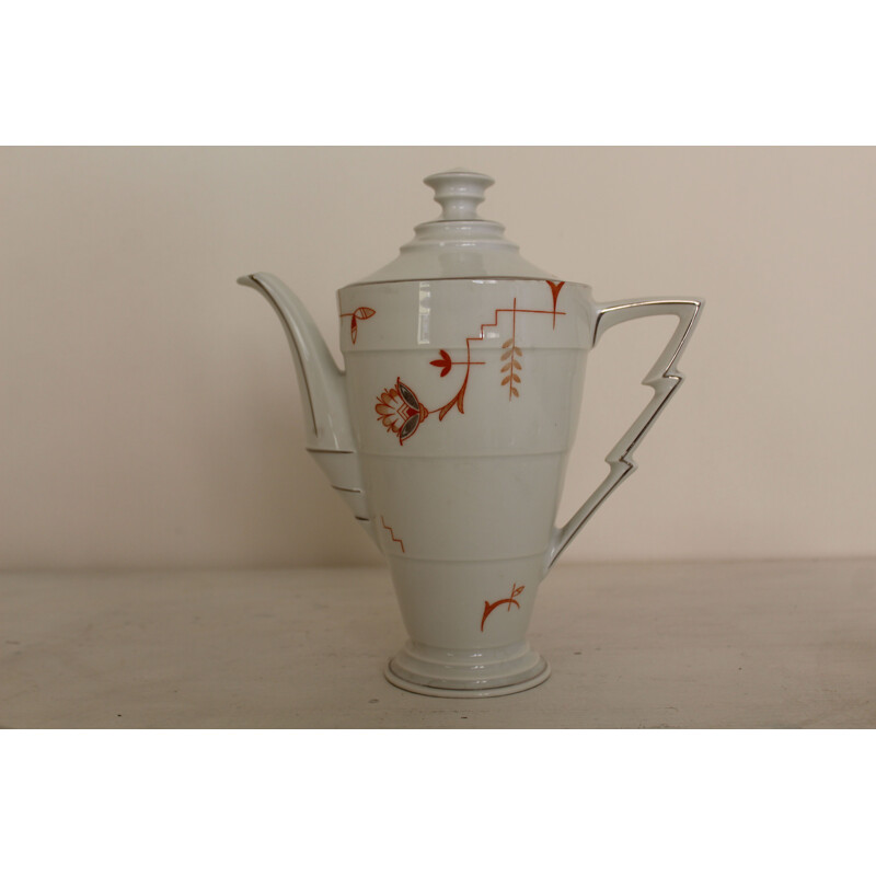 Vintage porcelain coffee set 1940