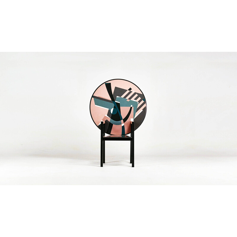 Chaise Zabro Vintage Alessandro Mendini, pour Zanotta 1980