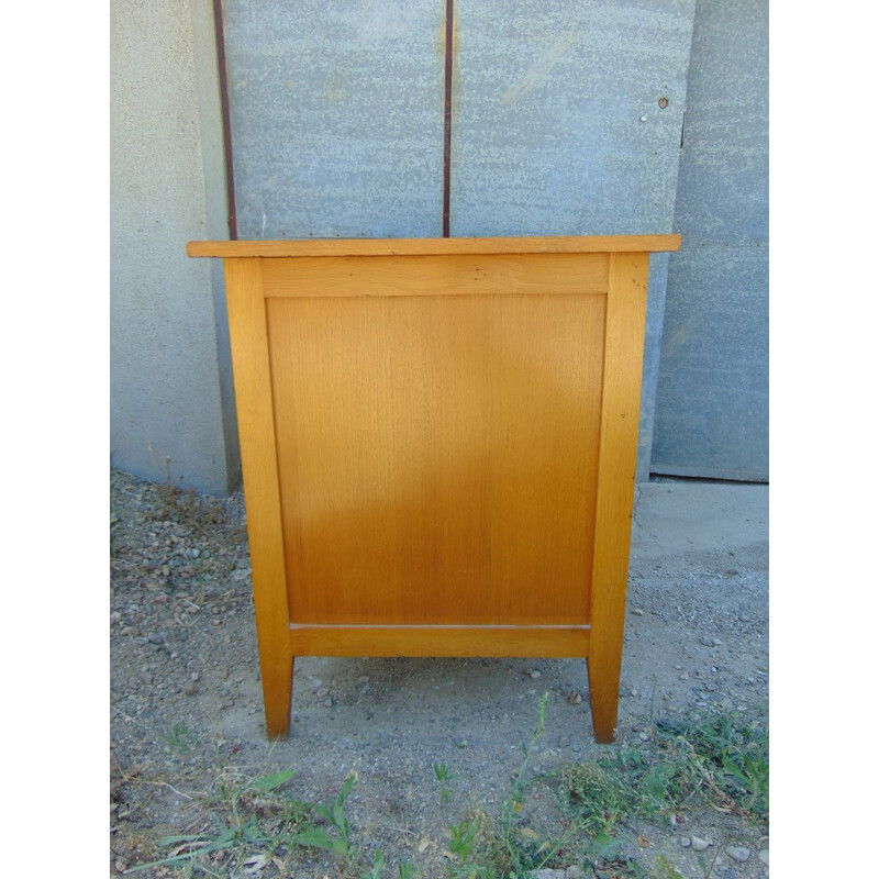 Vintage desk in light wood - 1960s