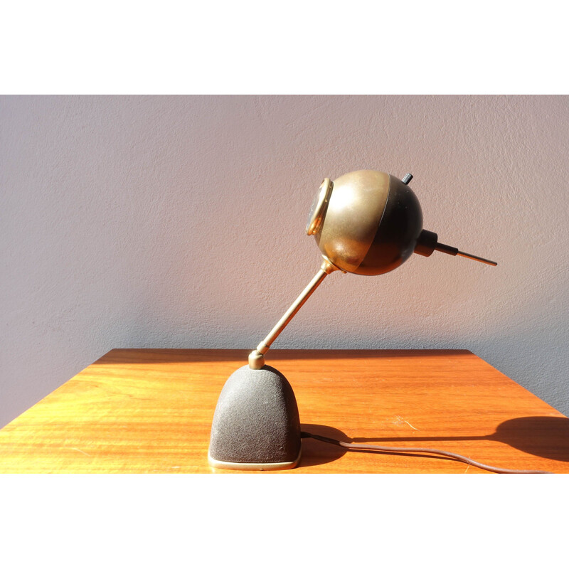 Lampe de table Vintage LUMI MODELE 578 par Oscar Torlasco 1950