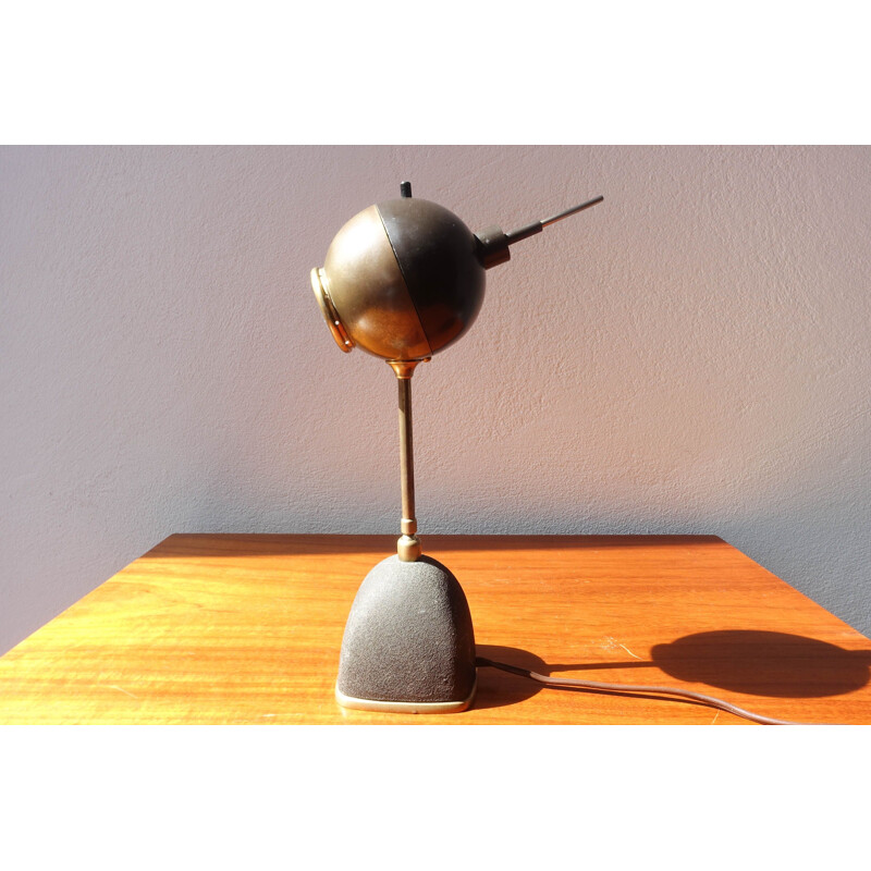 Vintage LUMI Table Lamp MODEL 578 by Oscar Torlasco 1950