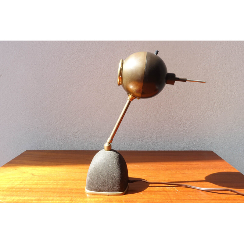 Vintage LUMI Table Lamp MODEL 578 by Oscar Torlasco 1950