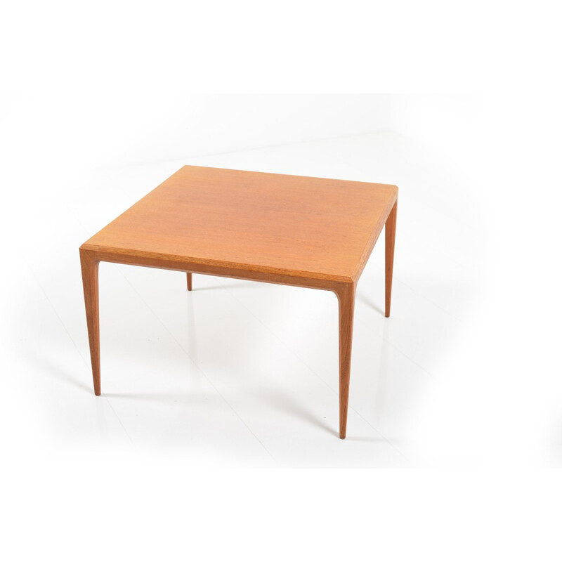 CFC Silkeborg coffee table in teak, Johannes ANDERSEN - 1960s