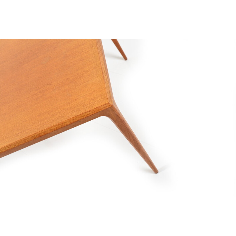 CFC Silkeborg coffee table in teak, Johannes ANDERSEN - 1960s