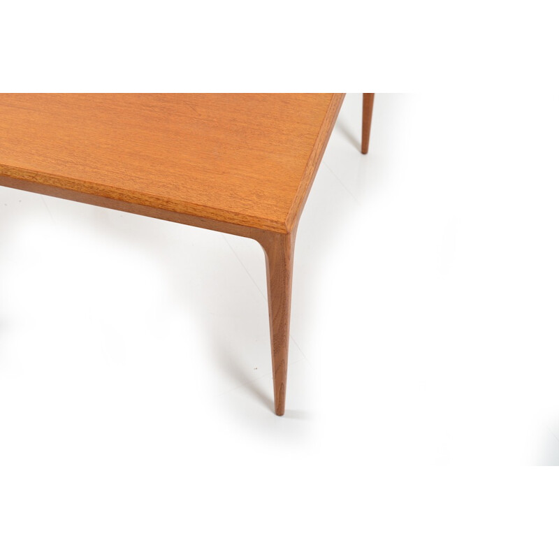 CFC Silkeborg coffee table in teak, Johannes ANDERSEN - 1960s