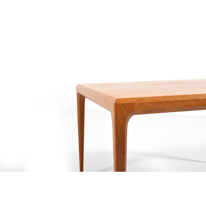 CFC Silkeborg coffee table in teak, Johannes ANDERSEN - 1960s