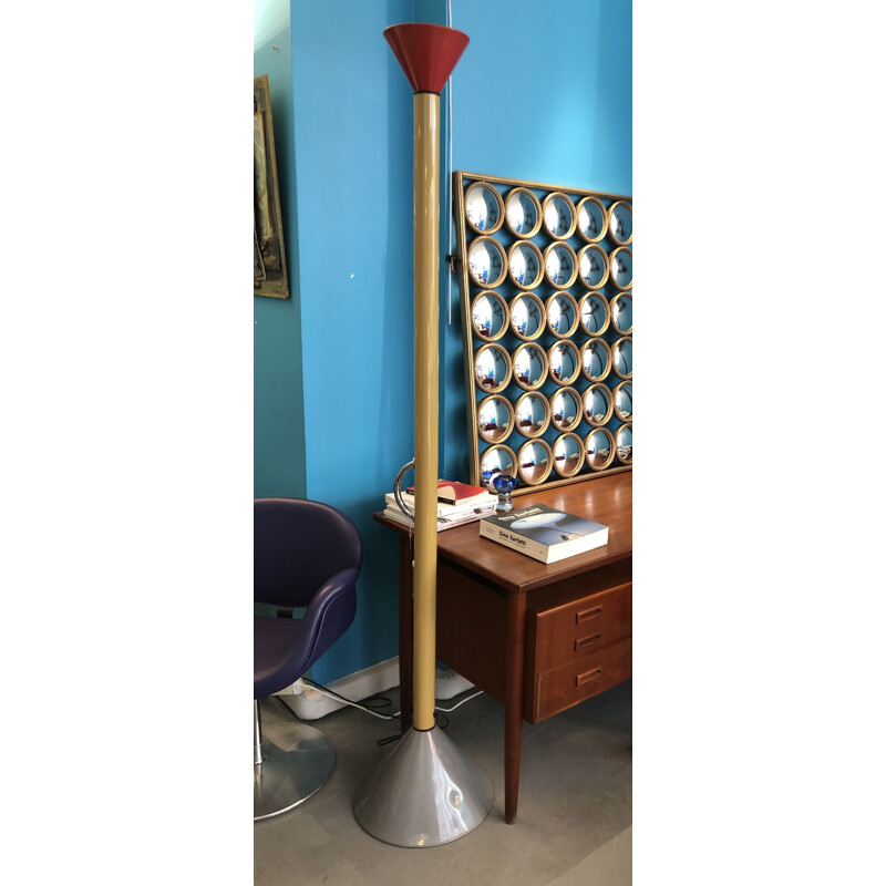 Vintage callimaco floor lamp by Ettore Sottsass 1980